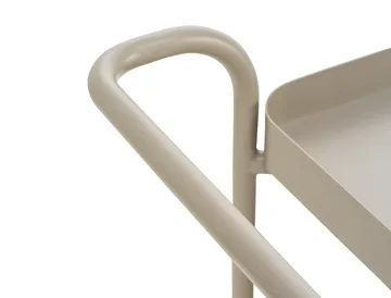 Trolly serveerwagen 88x59 cm - Khaki - Brafab