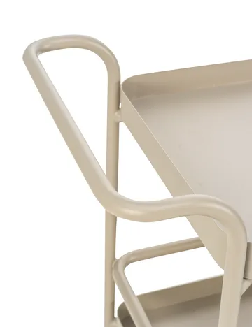 Trolly serveerwagen 88x59 cm - Khaki - Brafab