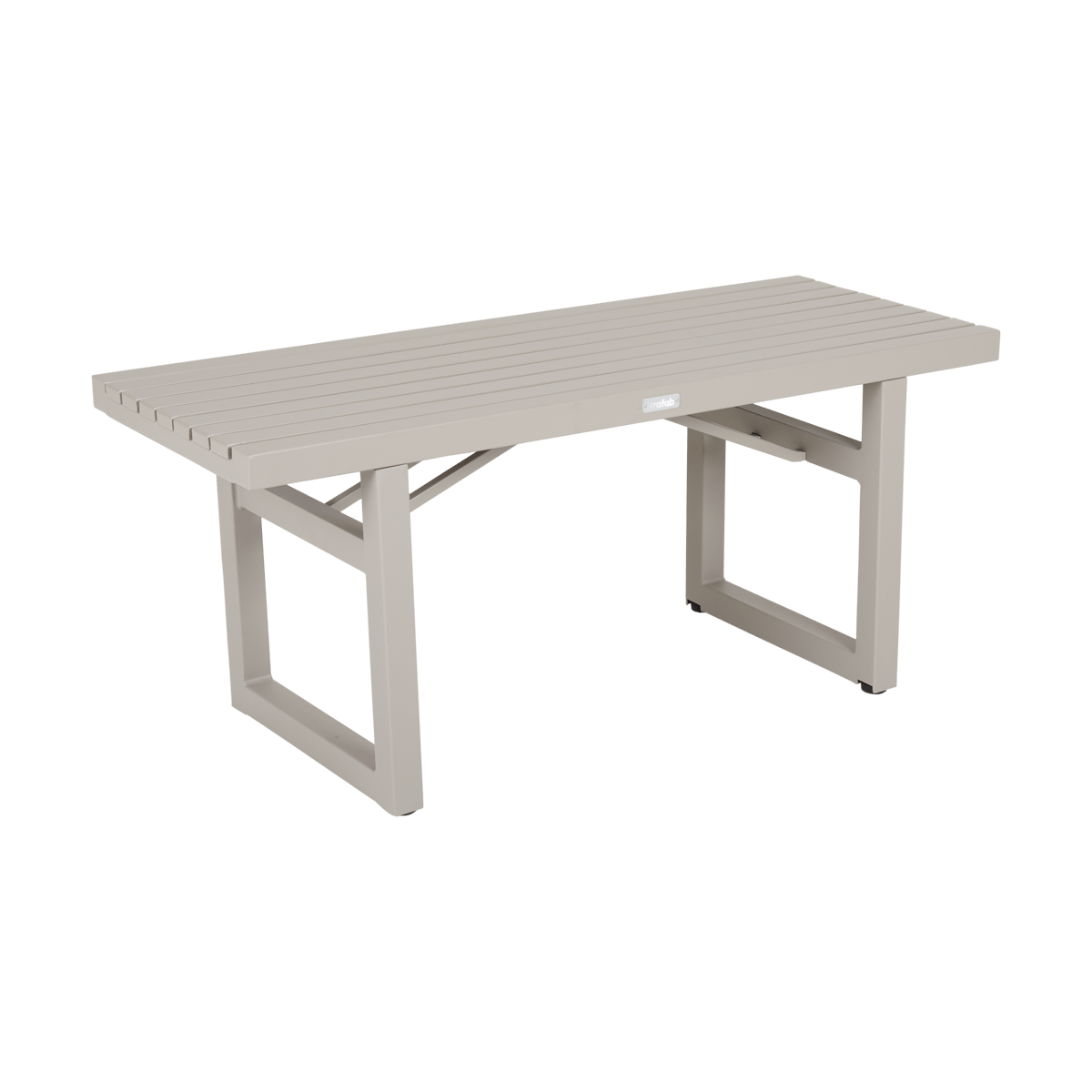 Brafab Vevi bankje Khaki 105 cm | Scandinavisch Interieur | Beige