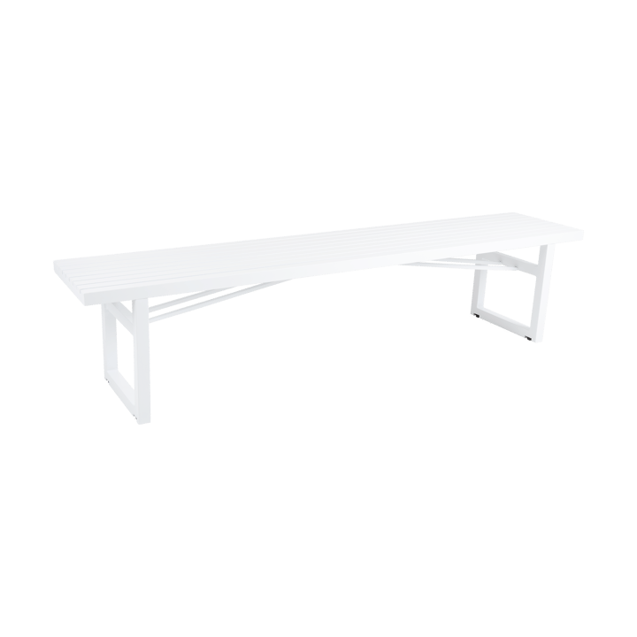 Vevi bankje - Wit 200 cm - Brafab