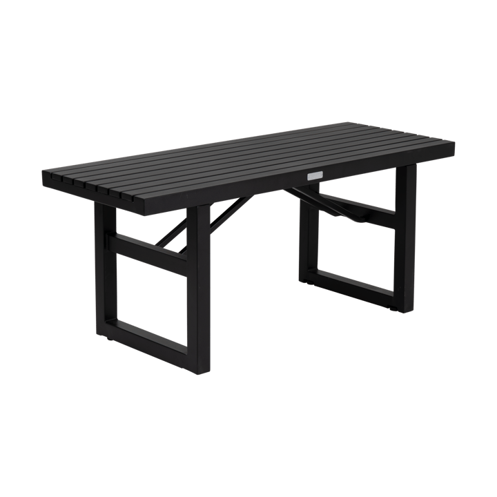 Vevi bankje - Zwart 105 cm - Brafab