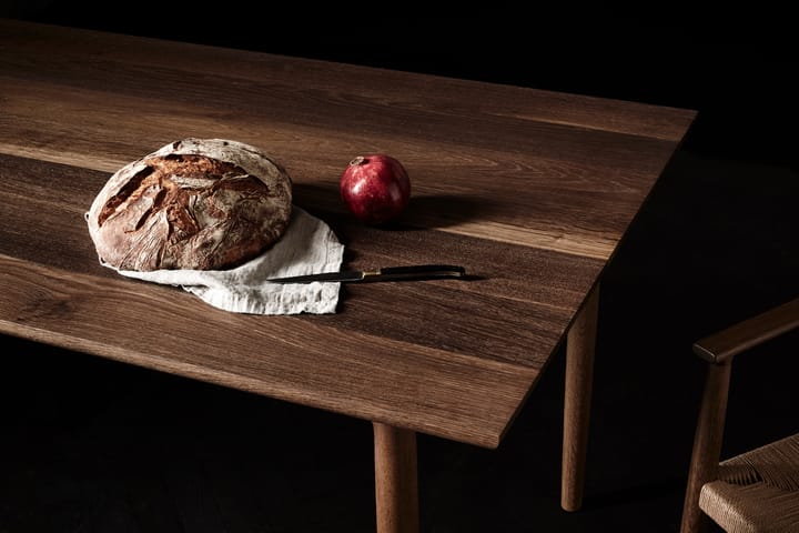 Arv eettafel 90x180 cm, Gerookte eikenhout Brdr. Krüger