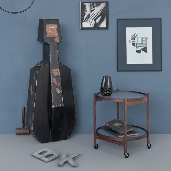Bølling Tray Table model 50 roltafel, base, geolied beukenhouten onderstel Brdr. Krüger