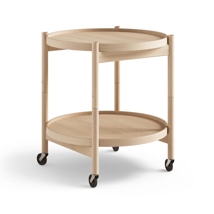 Bølling Tray Table model 50 roltafel - beukenhout olie, geolied beukenhouten onderstel - Brdr. Krüger