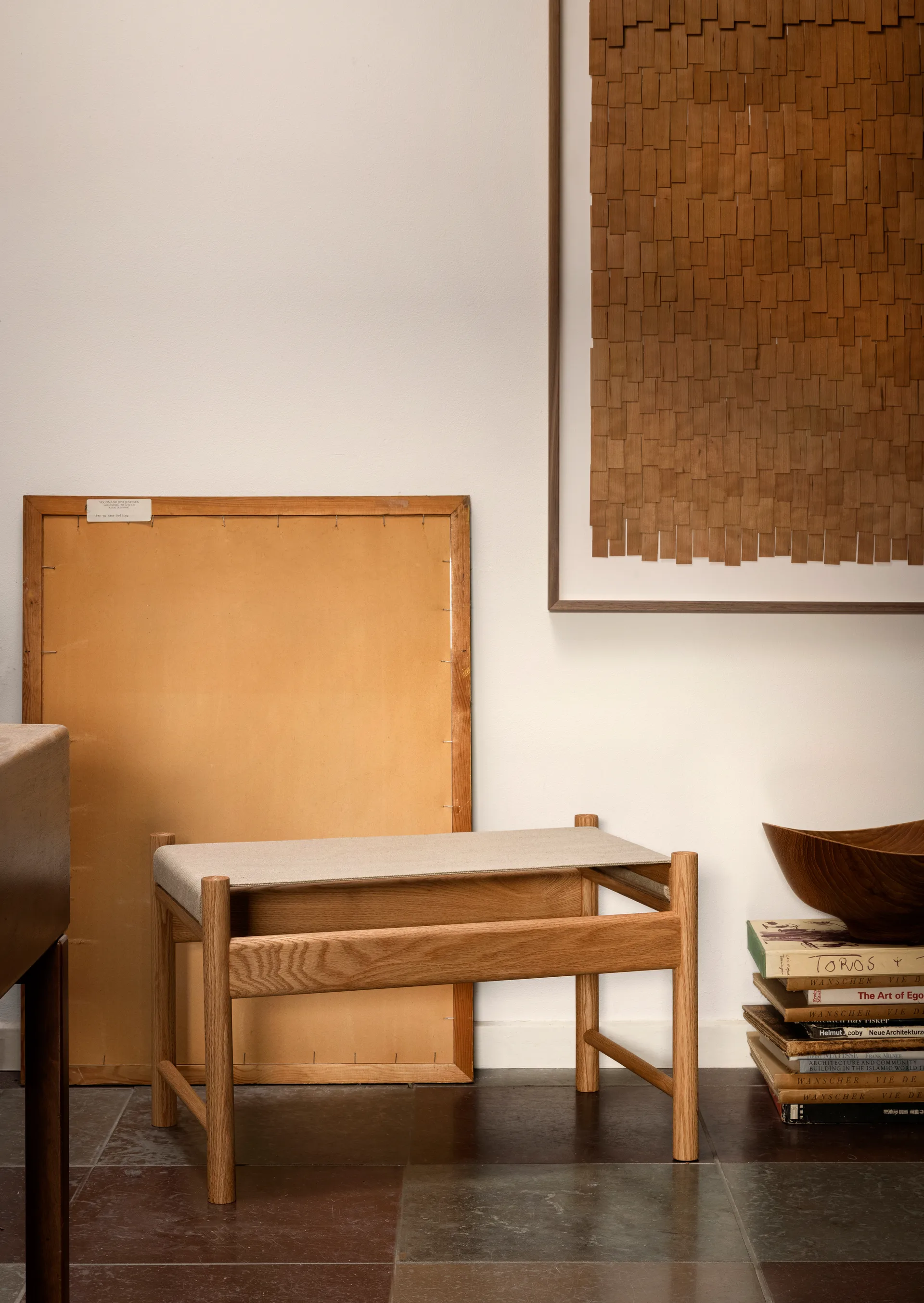 HB krukje, Geolied eikenhout-canvas Brdr. Krüger