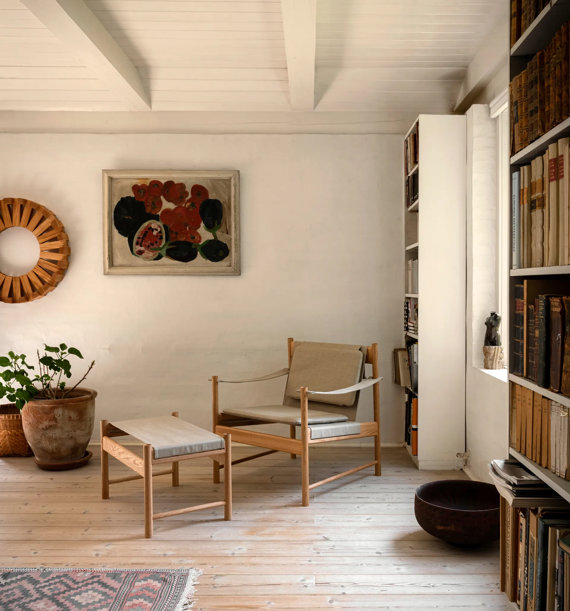 HB krukje, Geolied eikenhout-canvas Brdr. Krüger