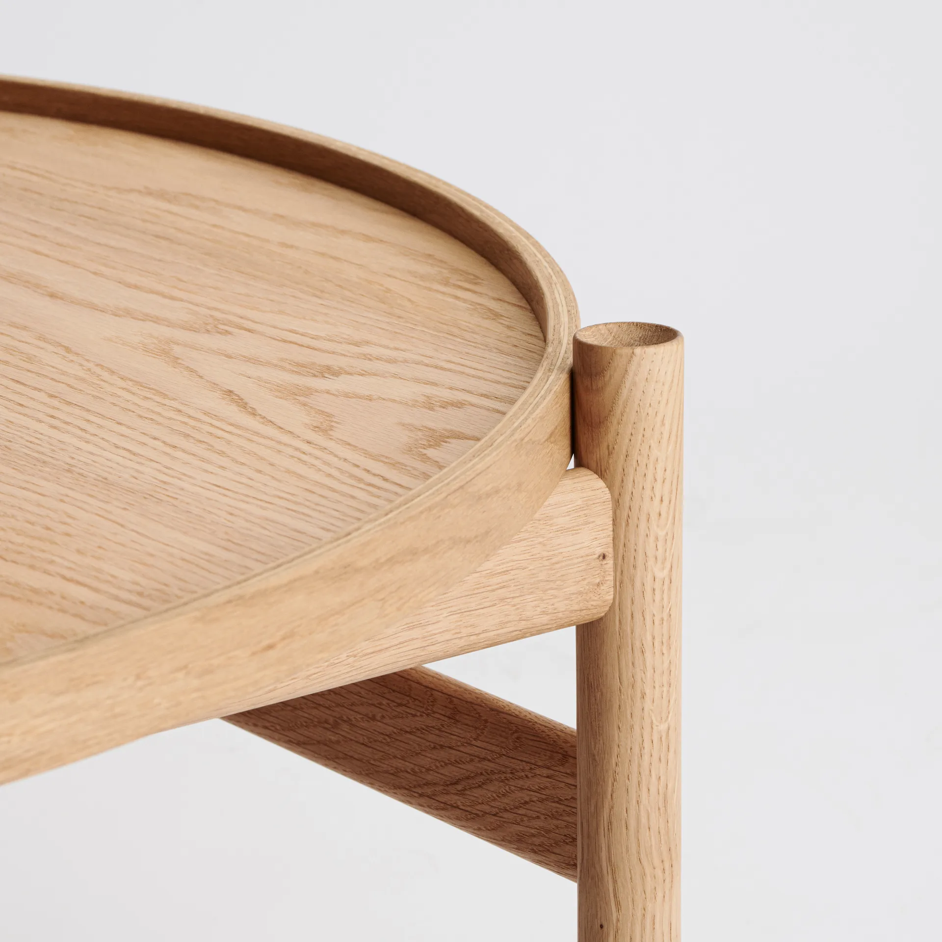 HB salontafel Ø100 cm, Geolied eikenhout Brdr. Krüger