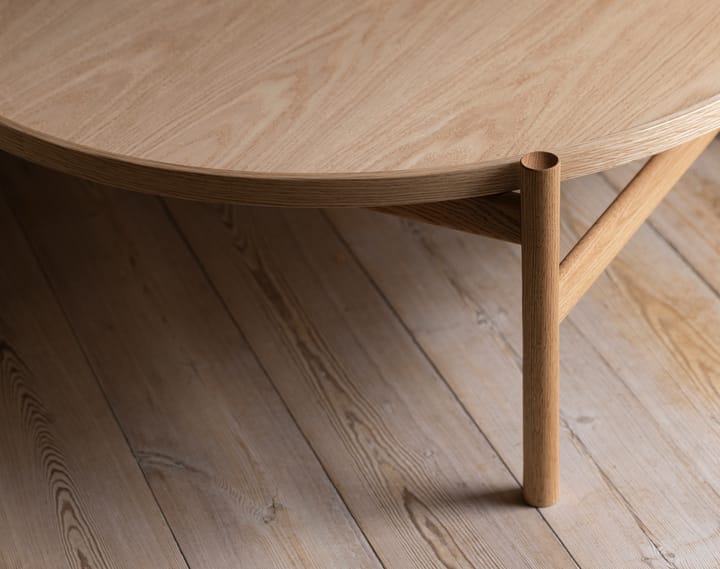 HB salontafel Ø100 cm, Geolied eikenhout Brdr. Krüger