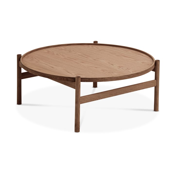 HB salontafel Ø100 cm, Rookgeolied eikenhout Brdr. Krüger