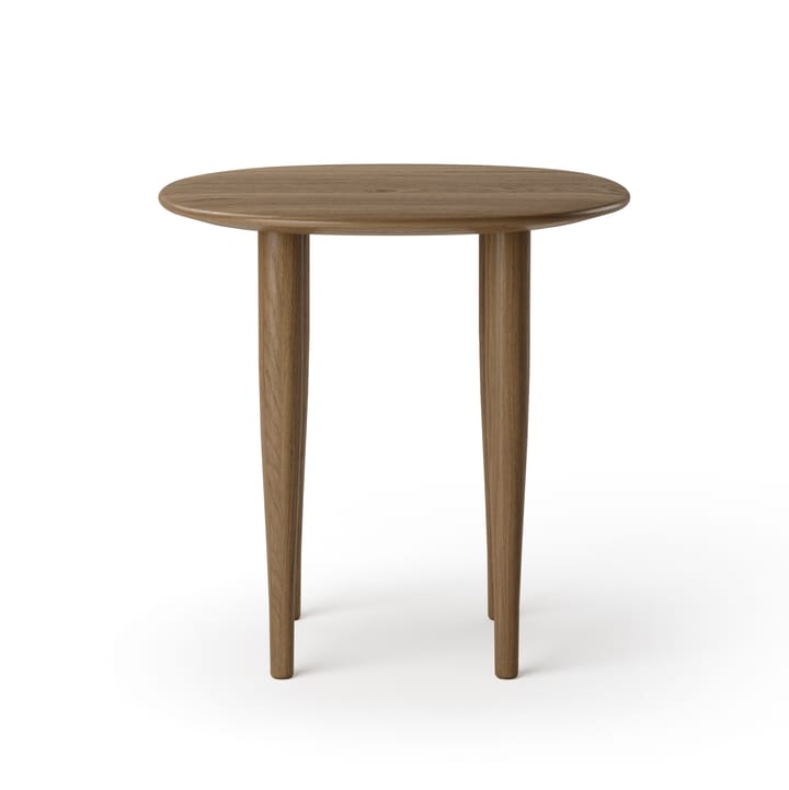 Jari bijzettafel Ø45 cm, Rookgeolied eikenhout Brdr. Krüger