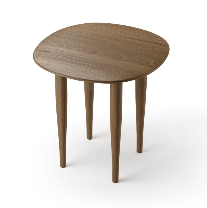 Jari bijzettafel Ø45 cm, Rookgeolied eikenhout Brdr. Krüger