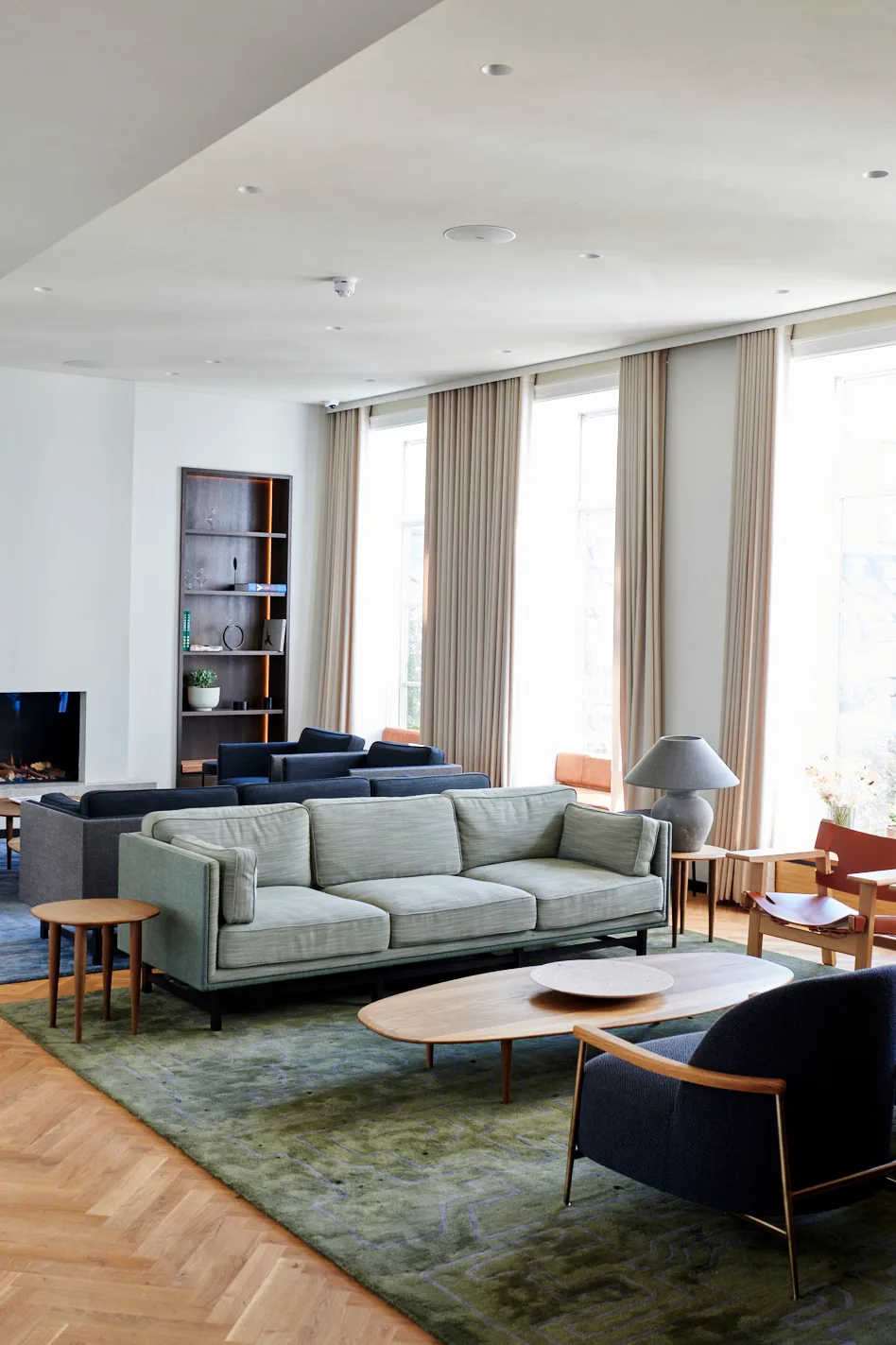 Jari salontafel 80x180 cm, Gerookte eikenhout Brdr. Krüger