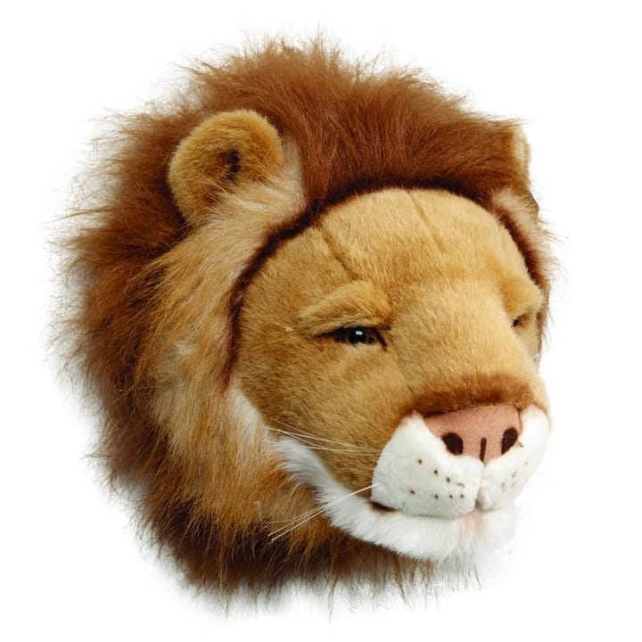 Pluche dierenkop - Leeuw, Leeuw Brigbys