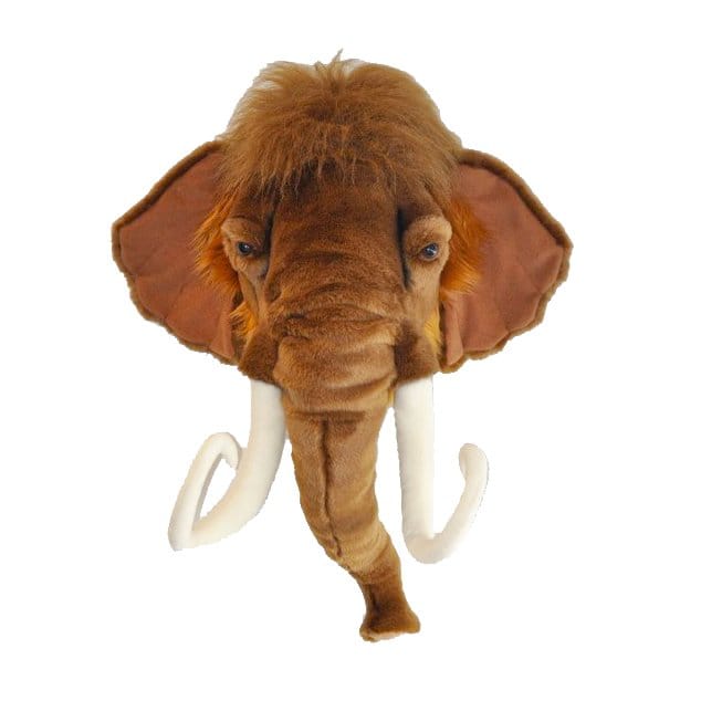 Pluche dierenkop - Mammoet, mammoet Brigbys