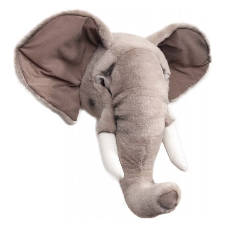 Pluche dierenkop - Olifant, olifant Brigbys