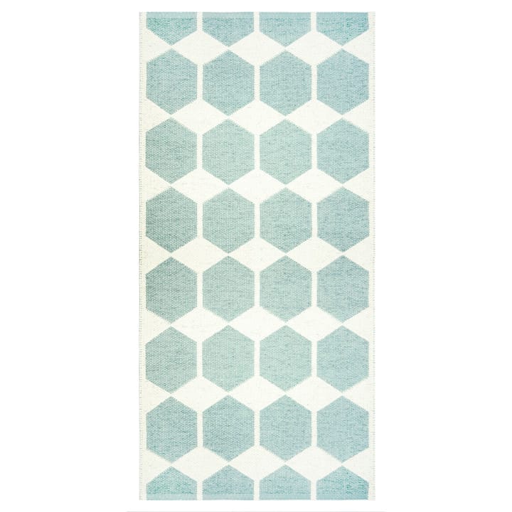 Anna vloerkleed aqua - 70 x 100 cm. - Brita Sweden