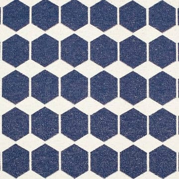 Anna vloerkleed groot blauw - 150 x 200 cm. - Brita Sweden