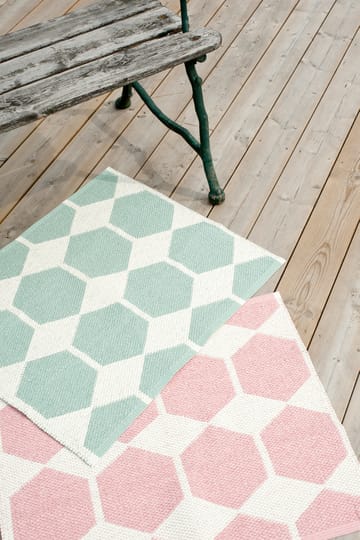 Anna vloerkleed roze - 70 x 100 cm. - Brita Sweden