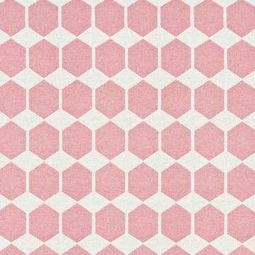 Anna vloerkleed roze groot - 150 x 200 cm. - Brita Sweden