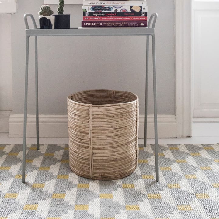 Confect vloerkleed mist (grijs), 70 x 100 cm. Brita Sweden