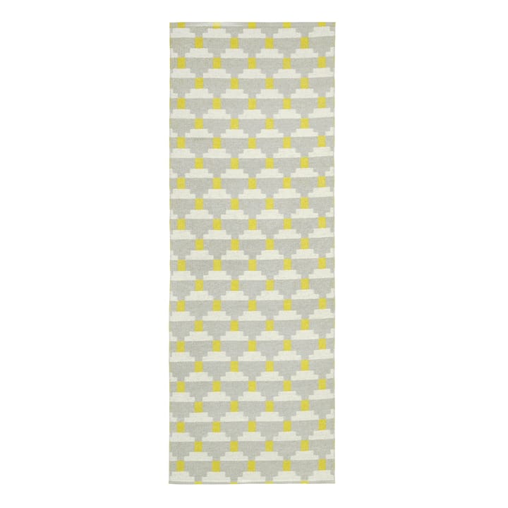 Confect vloerkleed mist (grijs) - 70 x 200 cm. - Brita Sweden