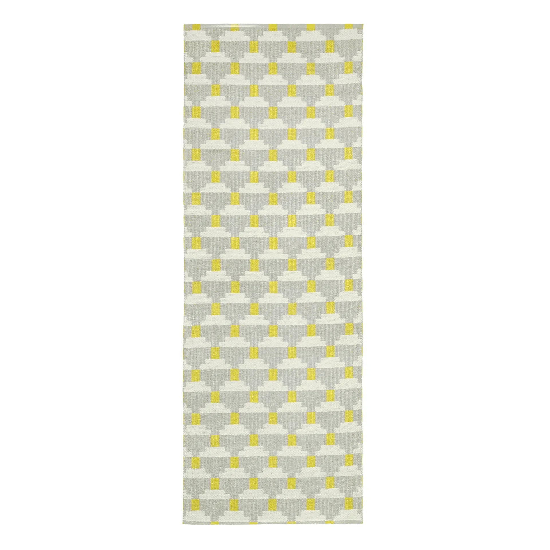 Confect vloerkleed mist (grijs), 70 x 250 cm. Brita Sweden