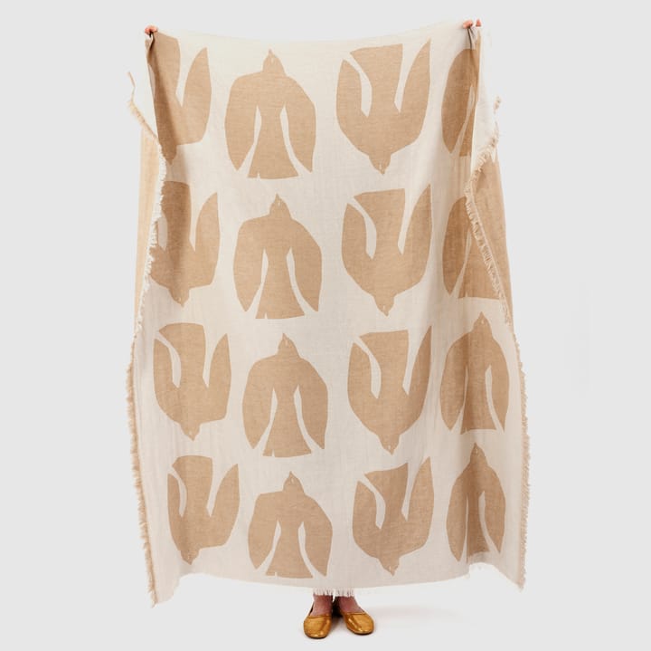 Early bird wollen deken 130x170 cm, Sand Brita Sweden