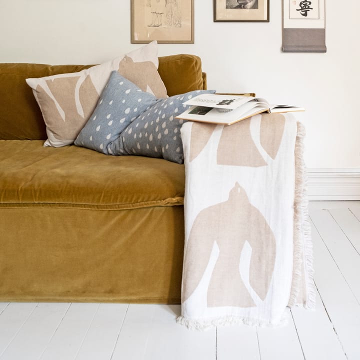 Early bird wollen deken 130x170 cm, Sand Brita Sweden