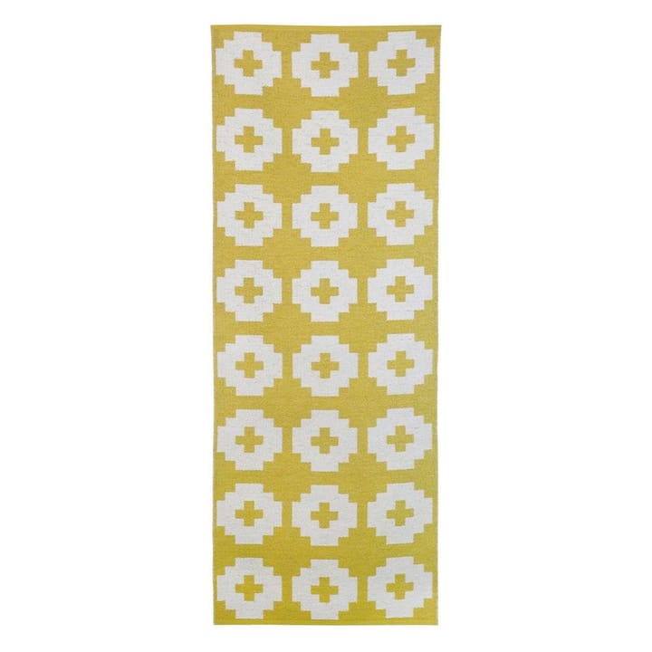 Flower vloerkleed sun (geel) - 70 x 100 cm. - Brita Sweden