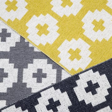 Flower vloerkleed sun (geel) - 70 x 100 cm. - Brita Sweden