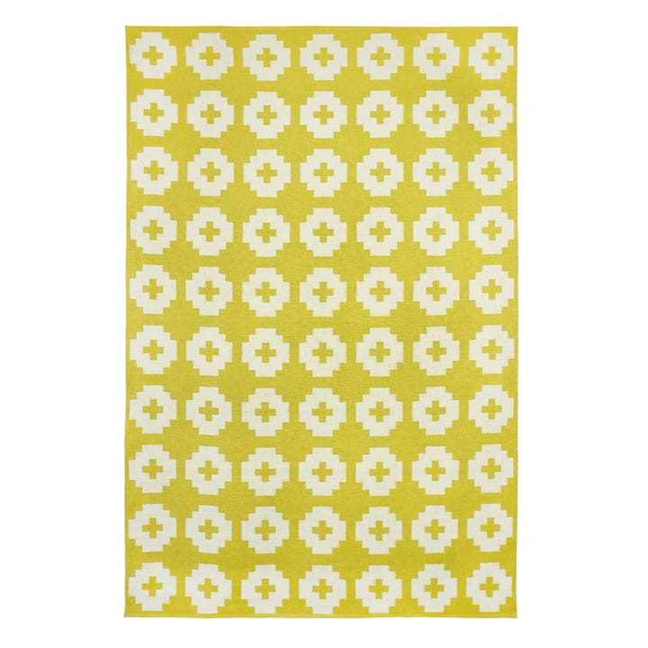 Flower vloerkleed zon (geel) groot - 170 x 250 cm. - Brita Sweden