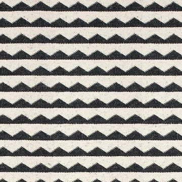 Gittan vloerkleed zwart groot - 150 x 200 cm. - Brita Sweden