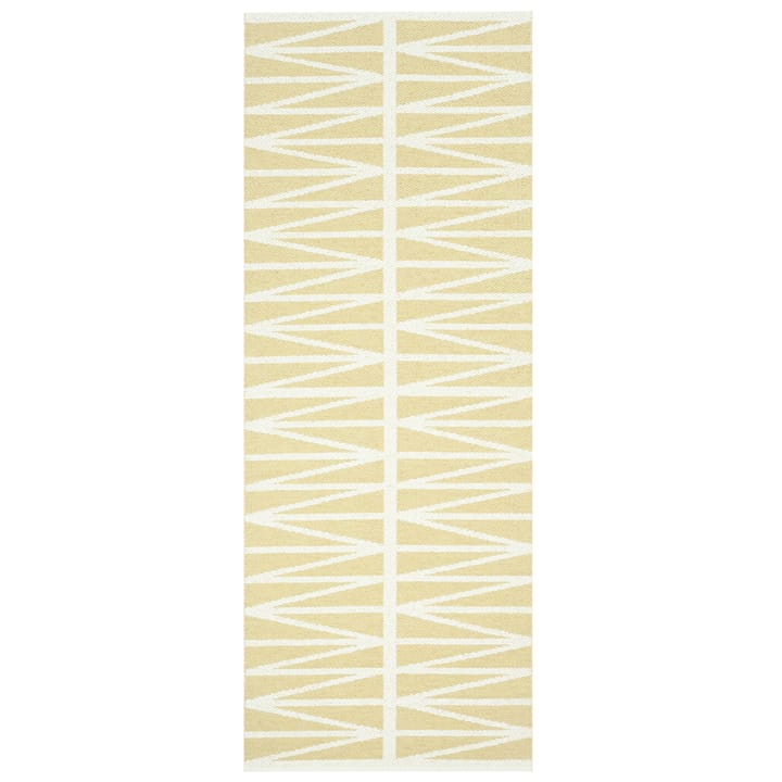 Helmi vloerkleed geel, 70 x 150 cm. Brita Sweden