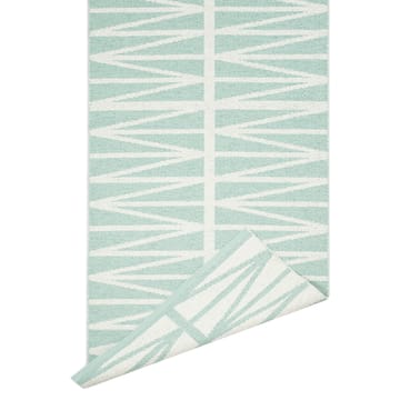 Helmi vloerkleed turkoise - 70 x 200 cm. - Brita Sweden