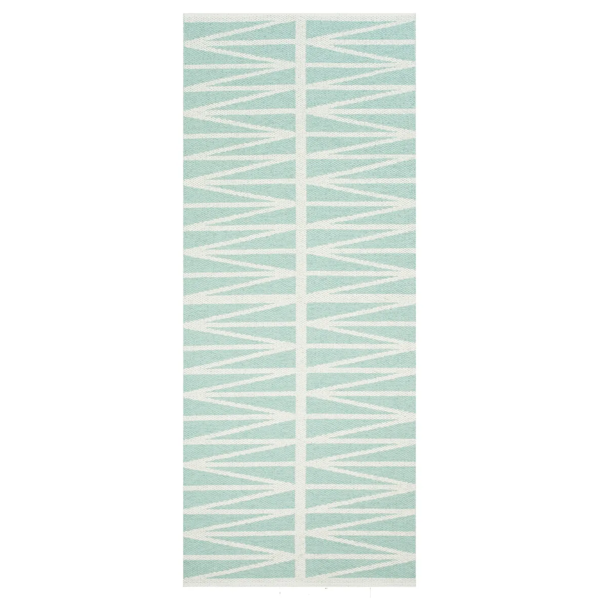 Helmi vloerkleed turkoise, 70 x 300 cm. Brita Sweden