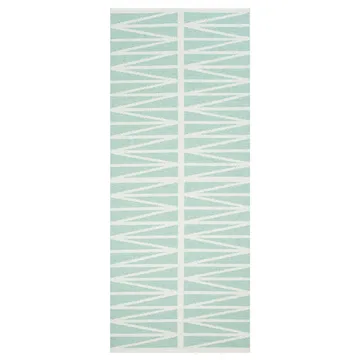 Helmi vloerkleed turkoise - 70 x 300 cm. - Brita Sweden