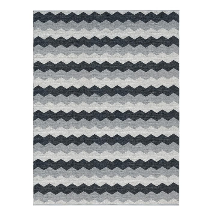 Luppio vloerkleed haze (grijs-zwart) - groot - 150 x 200 cm. - Brita Sweden