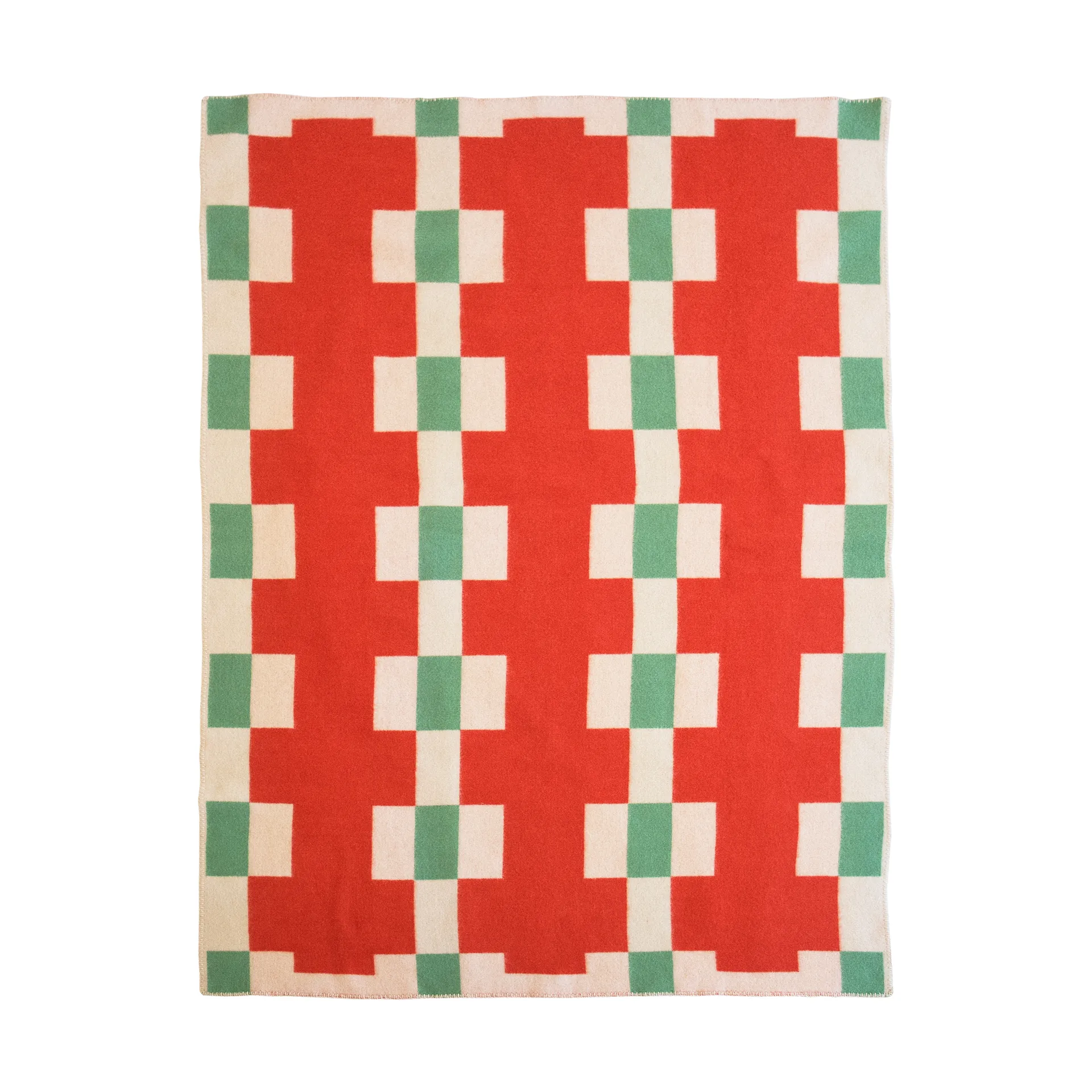 Marta plaid, Rood, 180x130 cm Brita Sweden