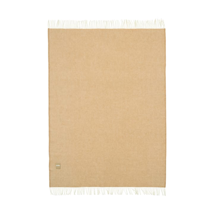 Mono wollen deken 170x130 cm - Sand - Brita Sweden