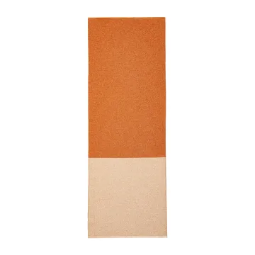 Moor vloerkleed cream (crèmewit-terracotta) - 70x300 cm - Brita Sweden