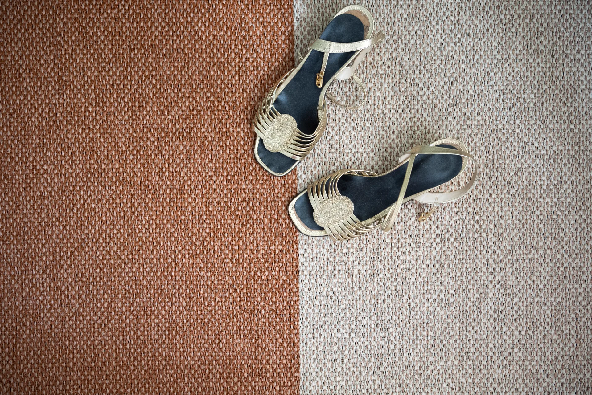 Moor vloerkleed cream (crèmewit-terracotta), 70x300 cm Brita Sweden