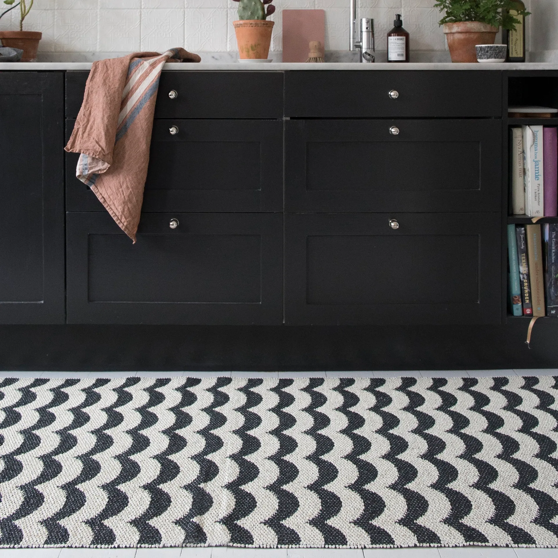 Ocean vloerkleed beluga, 70x200 cm Brita Sweden