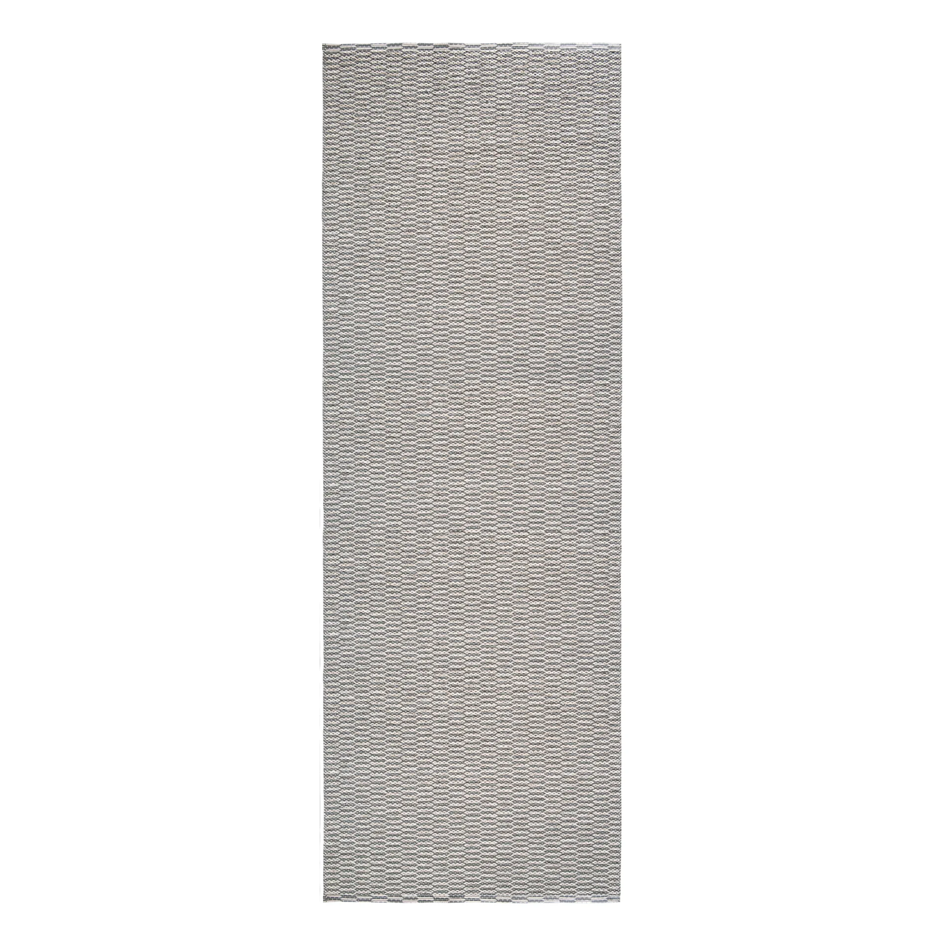Pemba vloerkleed steel, 70 x 200 cm. Brita Sweden