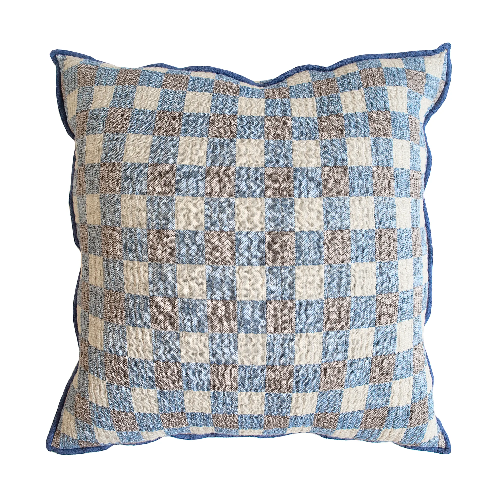 Pomme kussenhoes, Blauw, 50x50 cm Brita Sweden