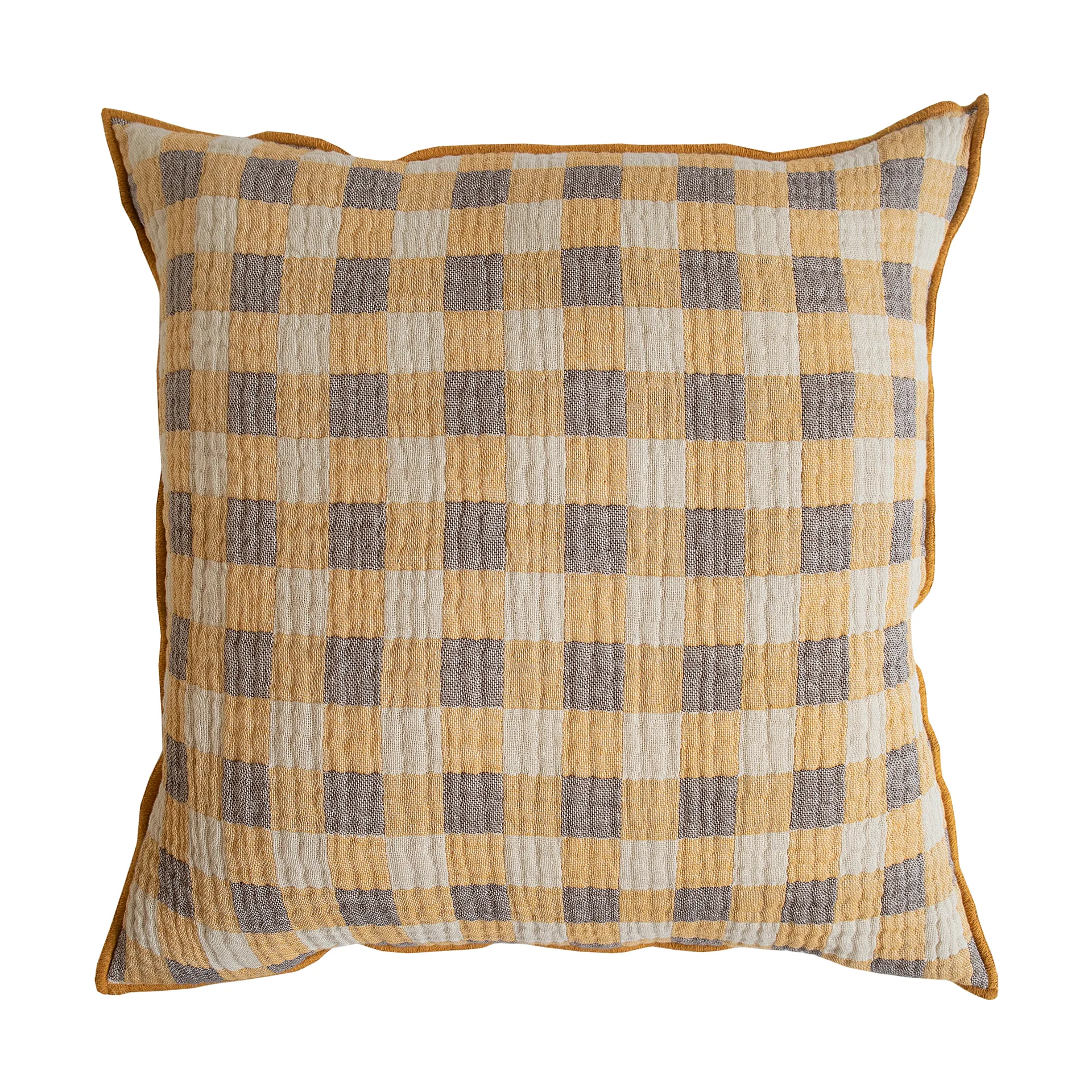Pomme kussenhoes, Geel, 50x50 cm Brita Sweden