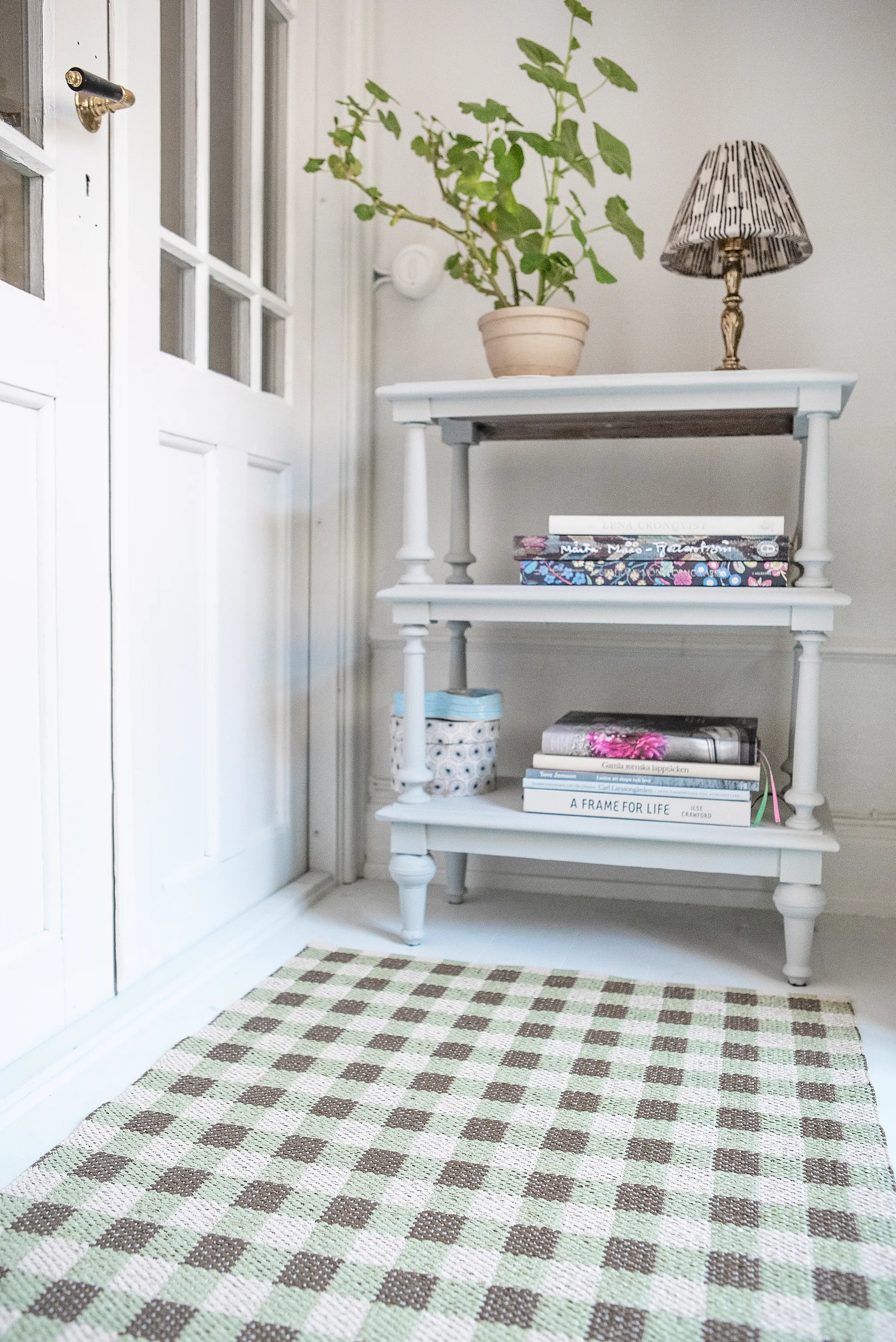 Poppy vloerkleed green, 70x150 cm Brita Sweden