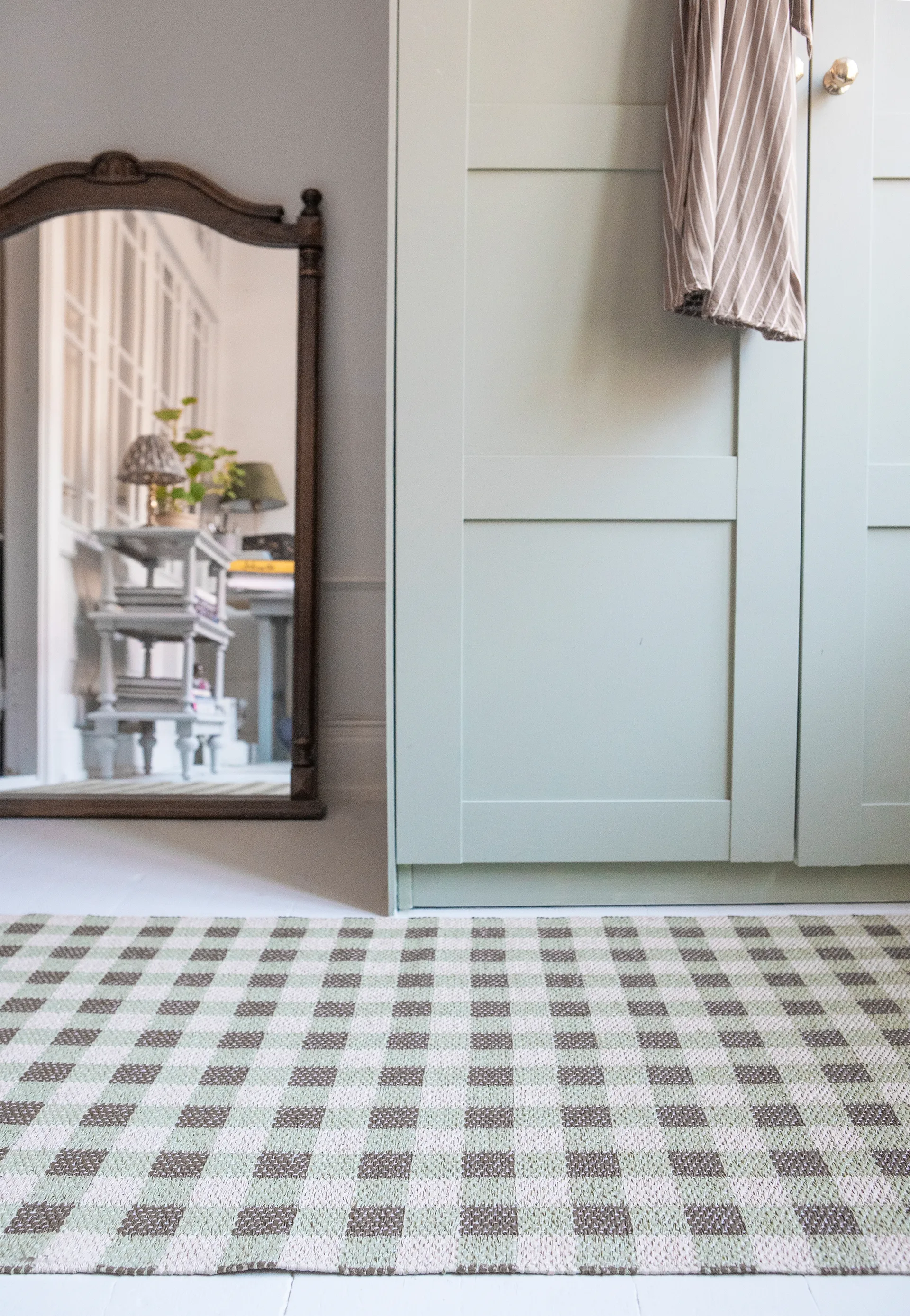 Poppy vloerkleed green, 70x300 cm Brita Sweden