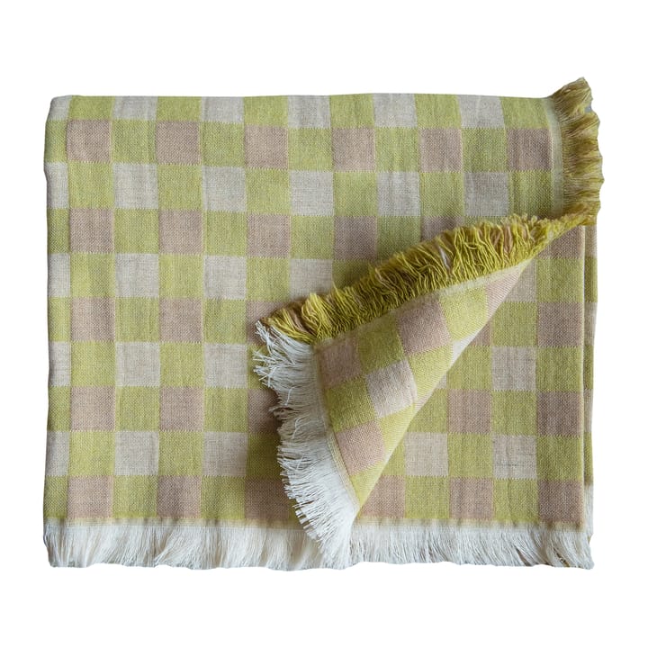 Poppy wollen deken 260x260 cm, Groen Brita Sweden