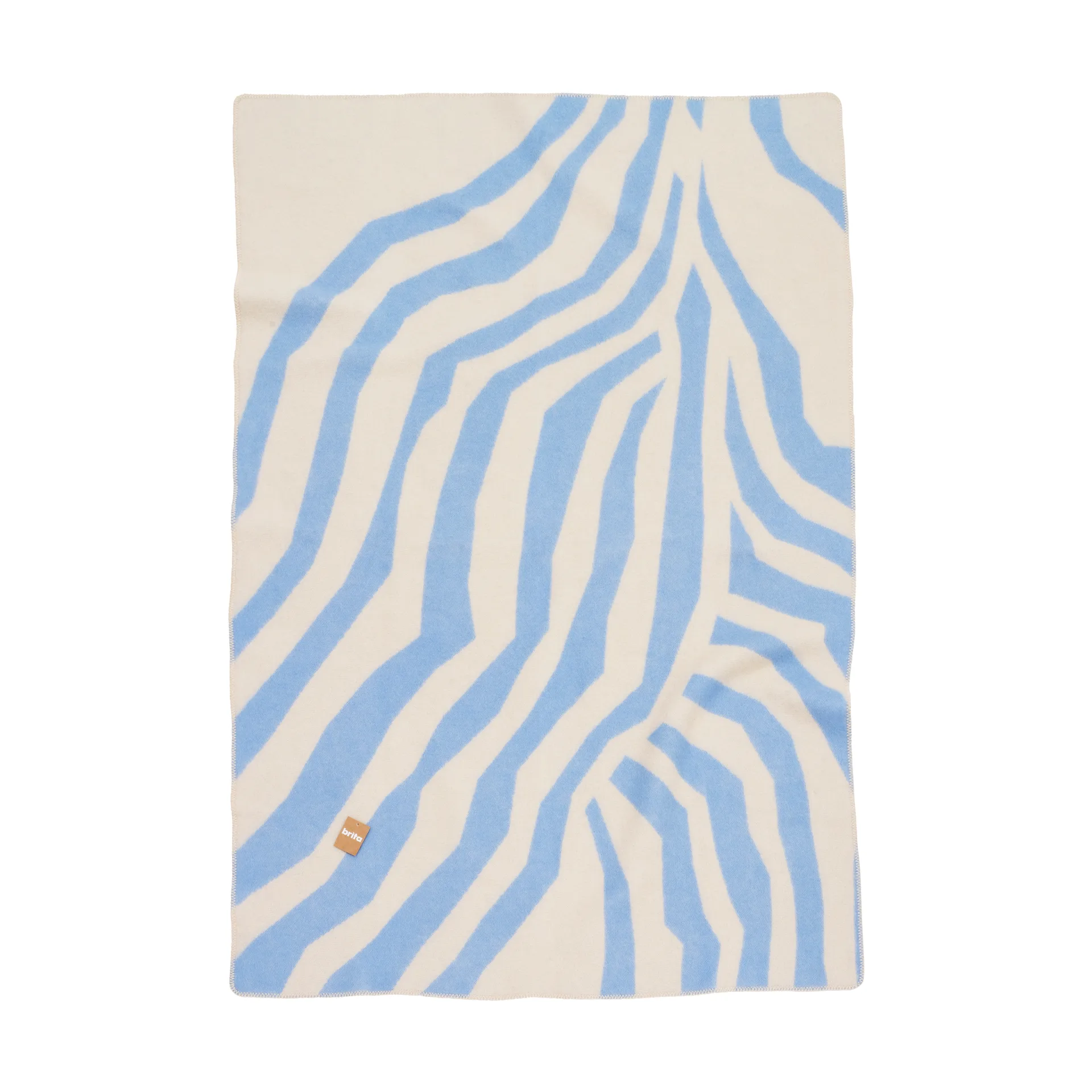 Pugh plaid, Blauw, 200x130 cm Brita Sweden