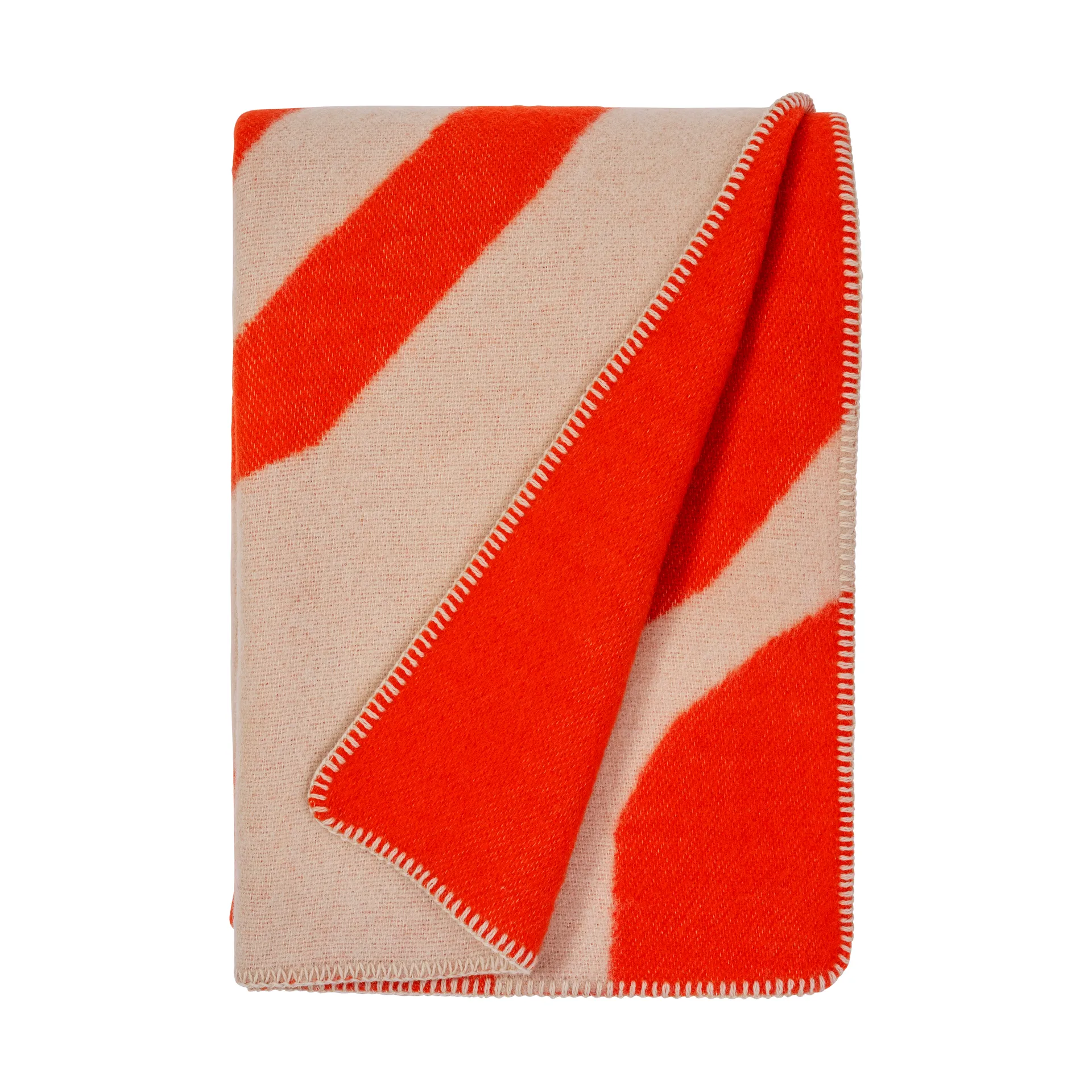 Pugh plaid, Rood, 200x130 cm Brita Sweden